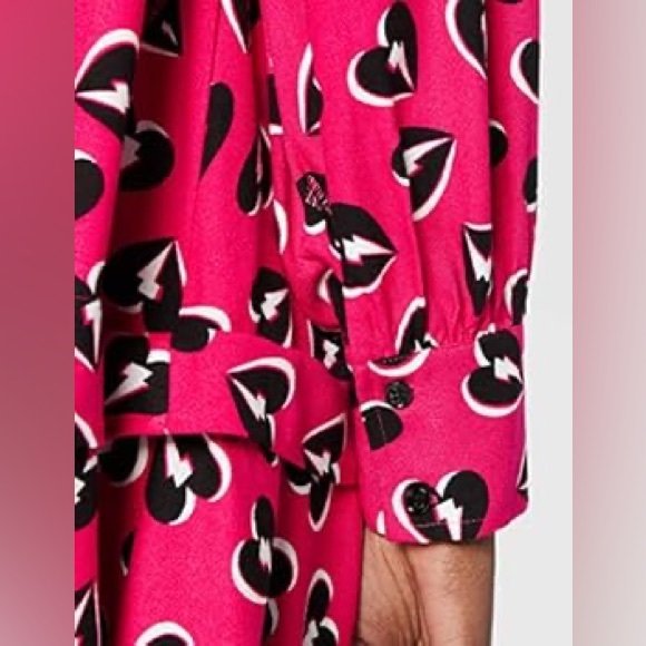LOVE MOSCHINO Graphic Heart Dress size 4 - Picture 5 of 12